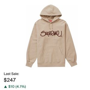 Supreme sweatshirt size LARGE NEW never used